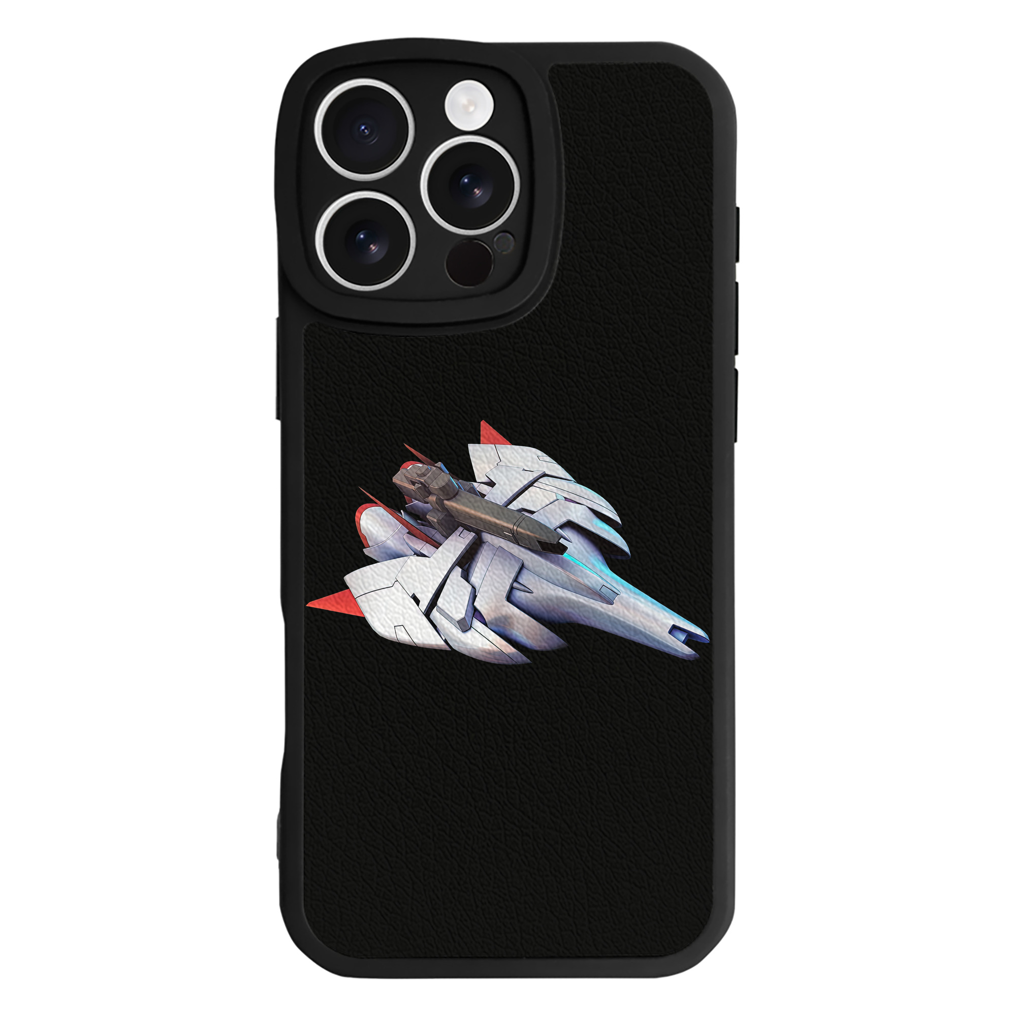 （画像用） 機動戦士ガンダム Mobile Suit Gundam 【iPhone 16シリーズ対応】シリコンスマホケース（レザー調） 材質：シリコン